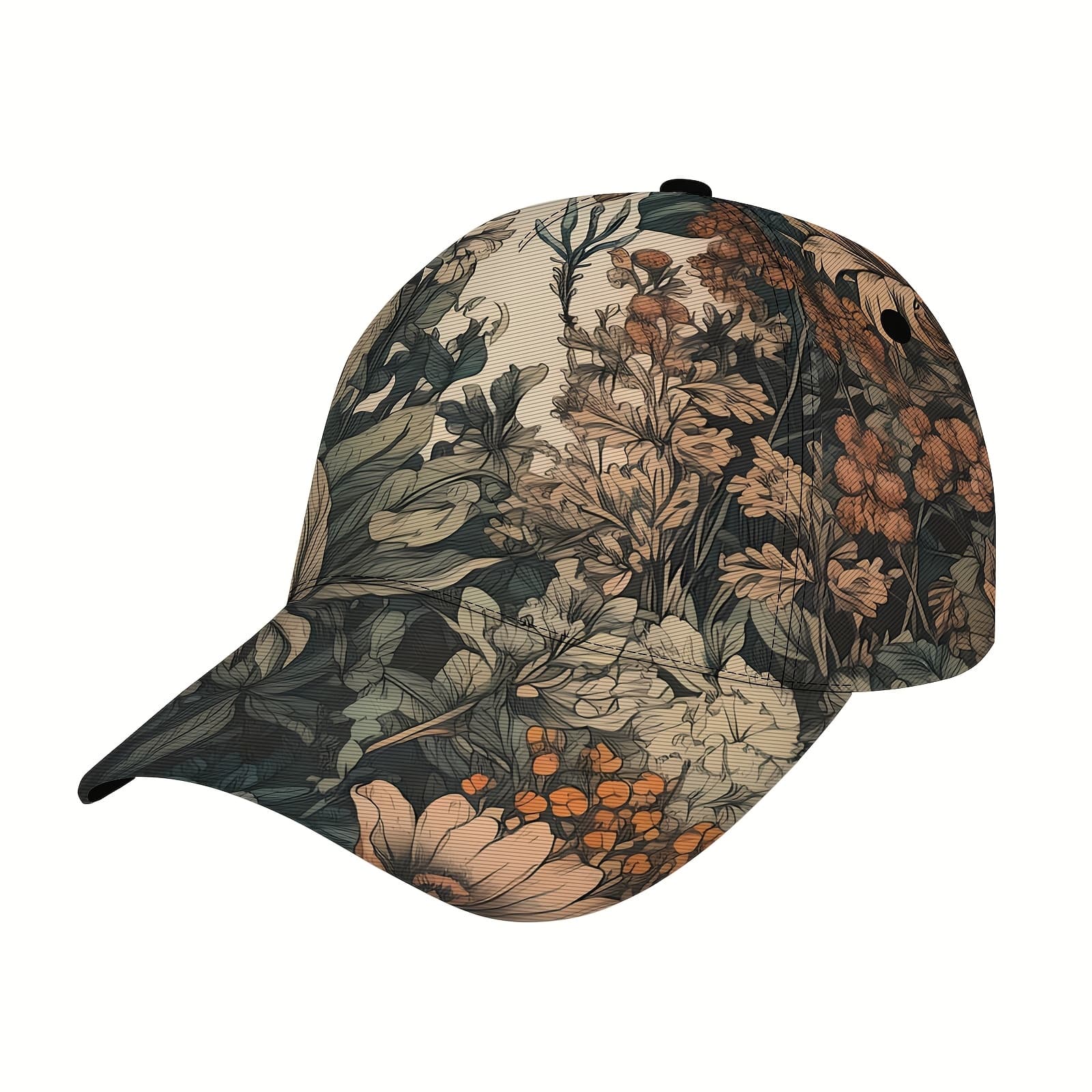 TEMU Bohemia Full For Men And Women - Adjustable Snapback Baseball Caps For Outdoor Activities Sunshade Unisex Baseball Hats, Polyester Novelty Baseball Hat For Party Birthday Gifts Festival Favor