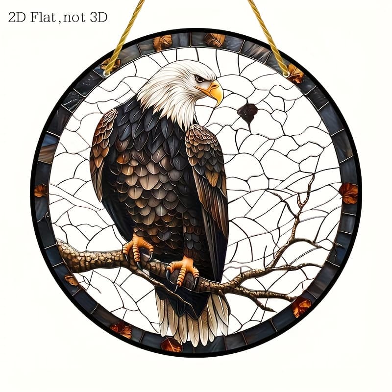 TEMU 2d Flat Acrylic Plaque (8 Inches/20 Cm) Indoor And Outdoor Multi-scene Hanging Decorations Housewarming Gift Christmas Gift Decoration Decorative Hanging Decorations For (1pc)
