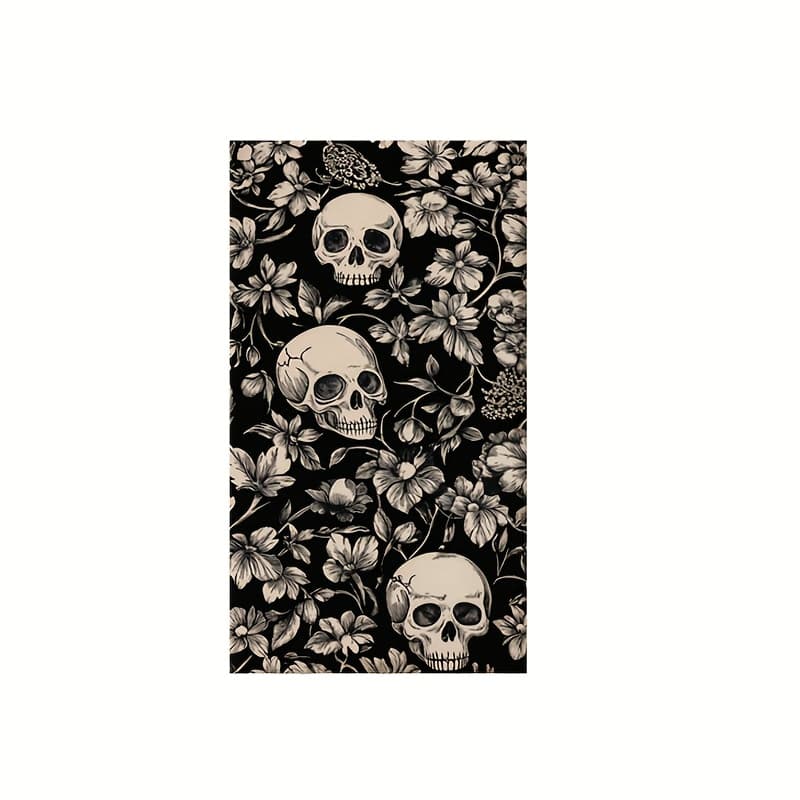 TEMU 16pcs Of Halloween Paper Napkins Featuring Designs, Perfect For Disposable Use At Halloween Parties, Suitable For Home Kitchens, Bathrooms, Lunch, Dinner, And -themed Celebrations