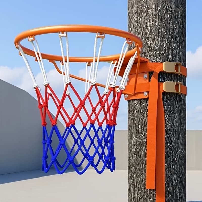 TEMU Basketball Hoop - Adult Wall Mount, Outdoor Portable With Additions