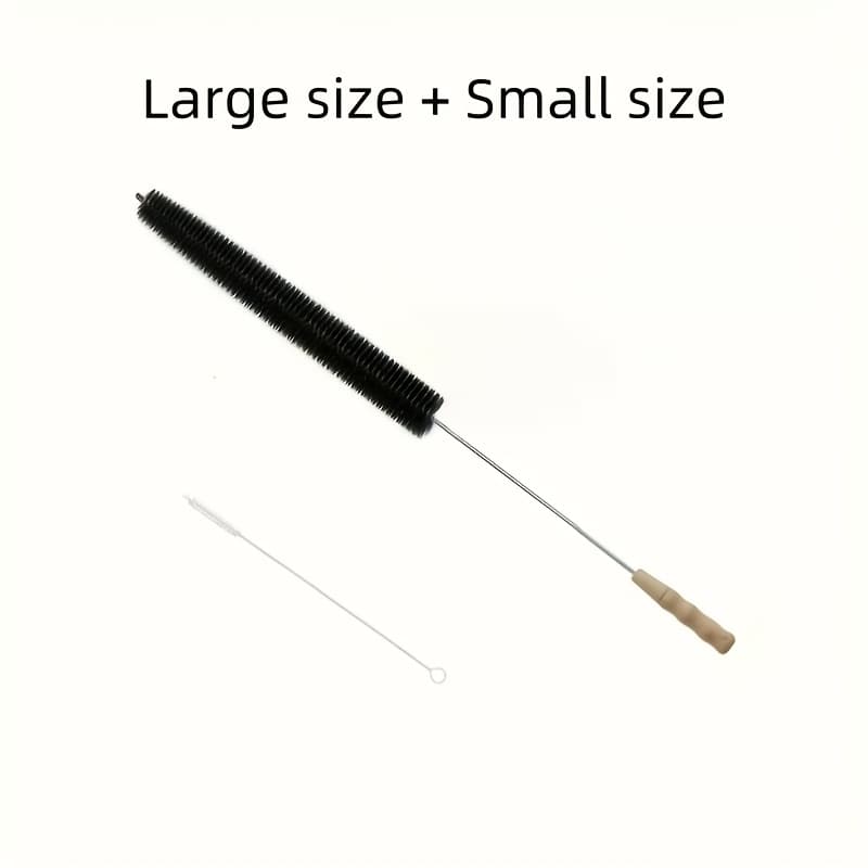 TEMU A Set Of Cleaning Tools For The Exhaust Of Multifunctional Dryers (large And Small Sizes): Manual Brush, Retractable Brush, Washing Machine Brush, Laundry Additions