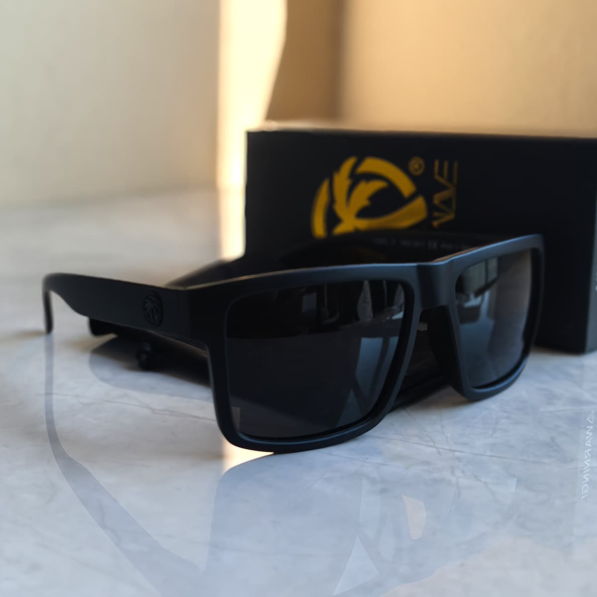 TEMU Uv-proof Starting From Luxurious Large Frame, Fashionable Polarized For Men And Women