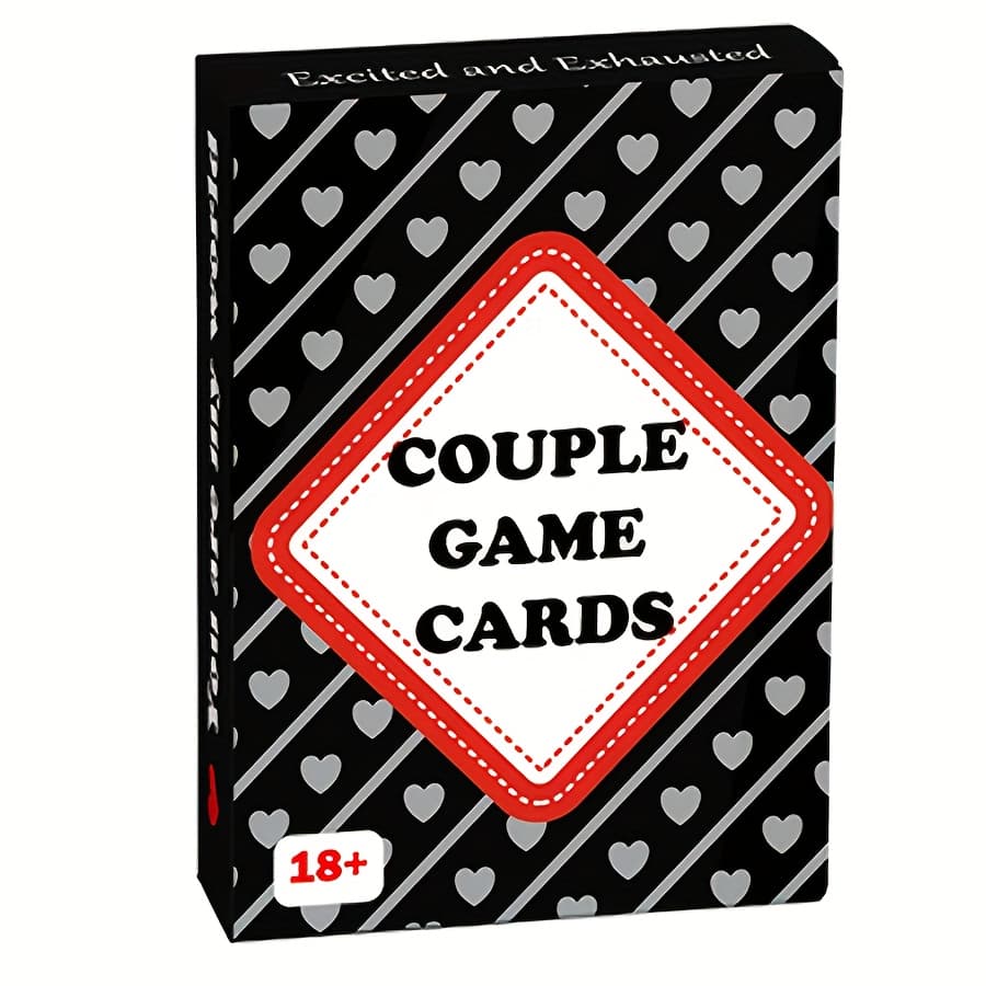 TEMU Couple Party Classic Romantic Fun Board Game Card, Fun Challenge Interactive Card, Fun , Halloween, Christmas, Valentine's Day Party Gift Party