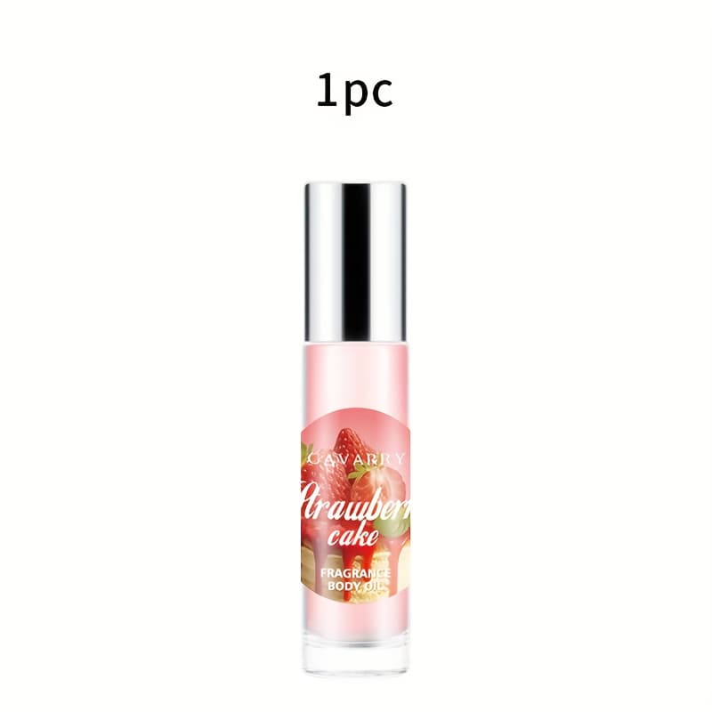 TEMU Travel-friendly Strawberry Vanilla Ball Perfume - A Team Of Perfumers, 10ml/0.34oz Eau De Toilette For Women, Suitable For, , Featuring A Strawberry , Gifting