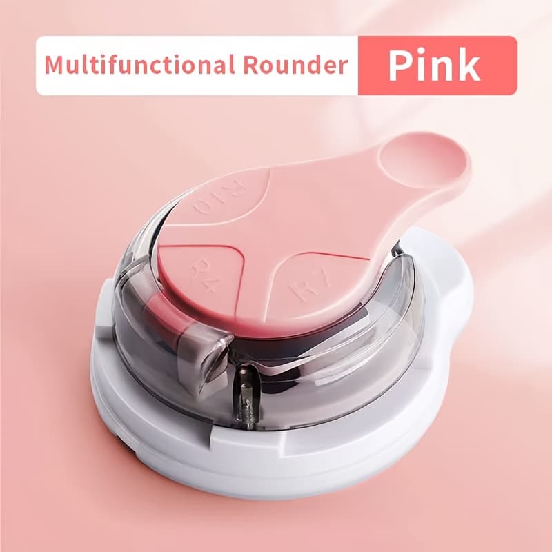 TEMU 1pc 3-in-1 Multi-functional Tool, R4/r7/r10 Edge Paper Trimmer, Cardstock And Paper Sharp Corner Cutter