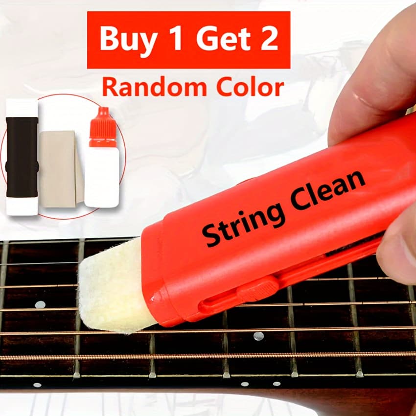 TEMU Guitar String Cleaner Brush Pen Fingerboard Care (random Color)