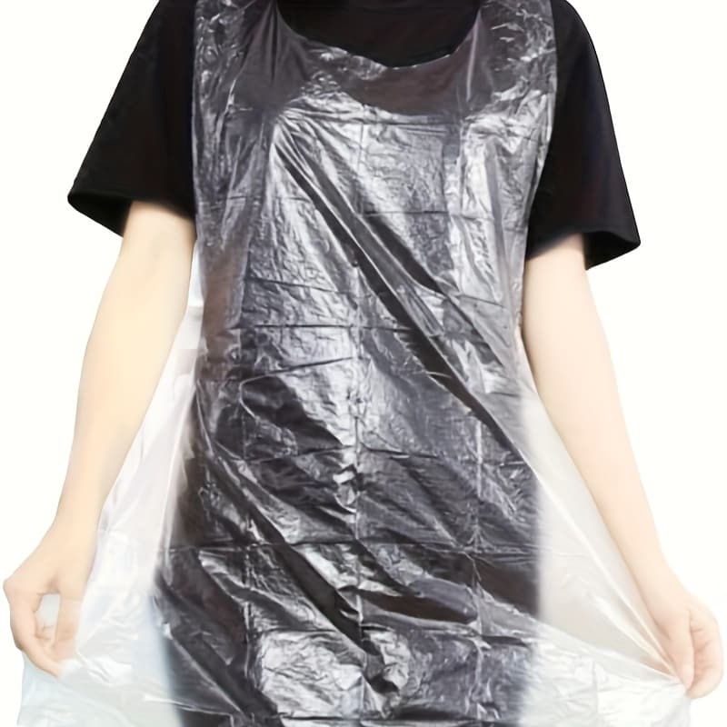 TEMU Disposable Aprons (pack Of 50), Suitable For Painting Parties, Cooking, Household Chores, Picnics, And More