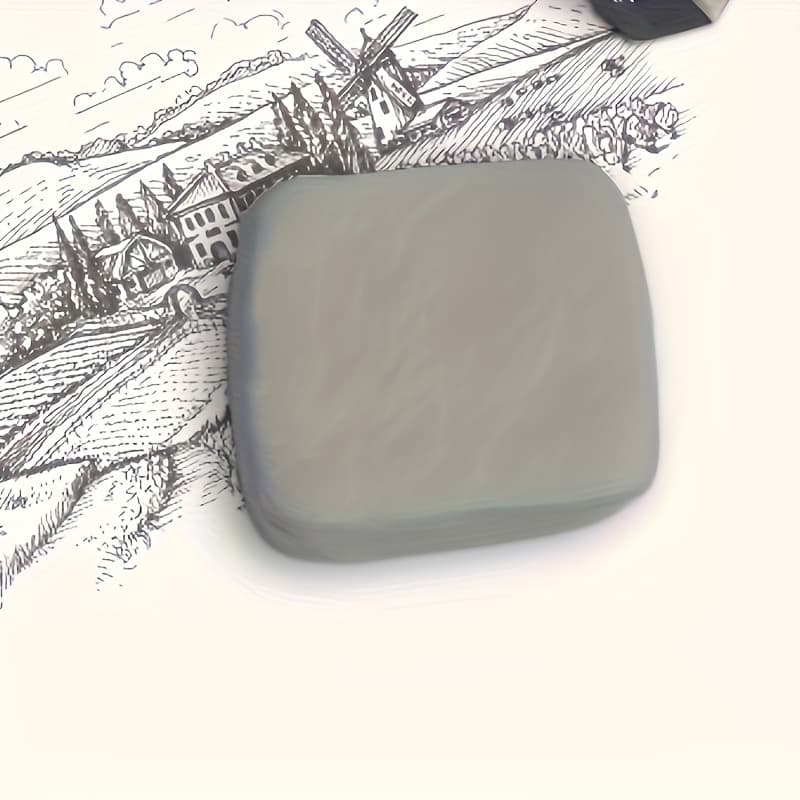 TEMU 3-pack Kneadable Artist Erasers - Gentle, Flexible, And Non-abrasive For Sketching, Drawing, And Art Correction - Ideal Art Supplies For Teens And Adults