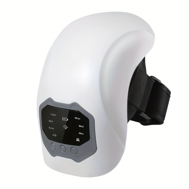 TEMU Knee Massager, Cordless Knee Massager With Heat, Relax Knee Massage Joint Stiff And Discomfort, 3 Levels Heat & Vibration, Led Touch