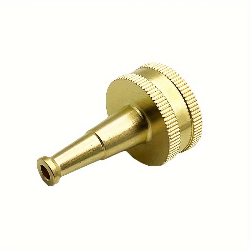 TEMU 1pc Garden Hose Nozzle, Garden Watering Irrigation Spray Gun, Used For Lawn, Gardening, And Car Washing Adapter Joints, Garden Hose Quick Connect Adapter - Leak Proof,