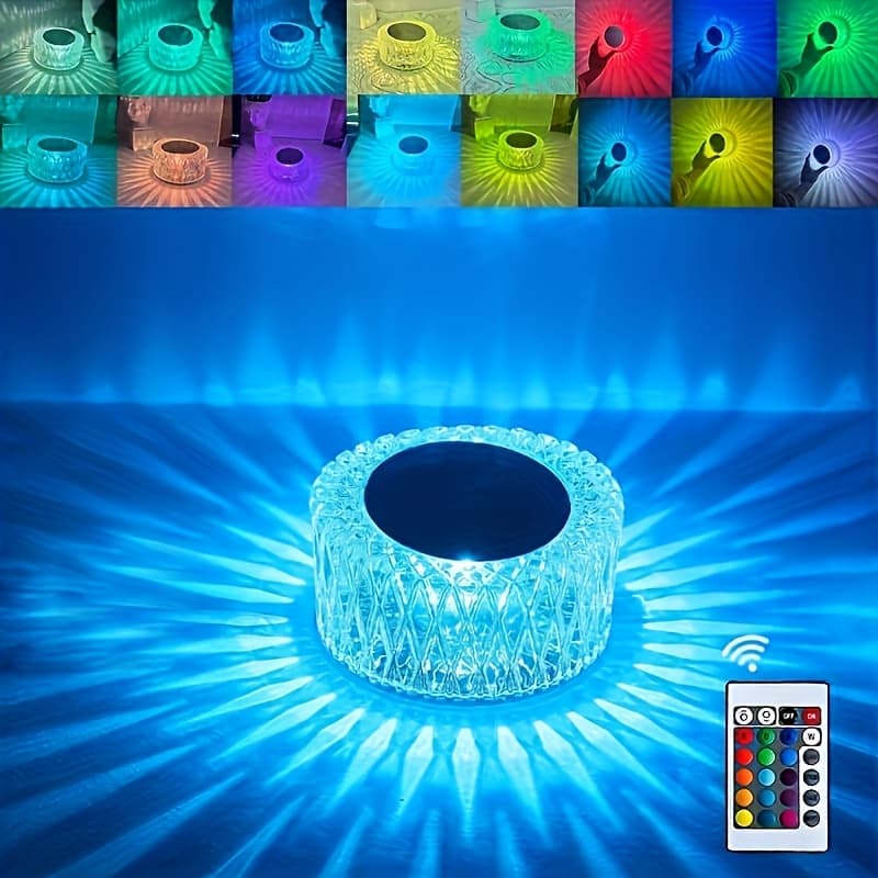 TEMU 16 Charging Lamp, 3 Level Brightness, Portable Led Lamp, Night Light, Bedside Lamp, Restaurant Lamp Universal