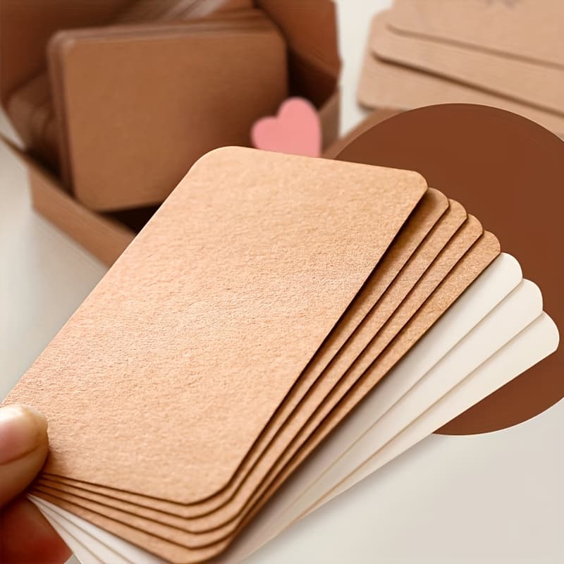TEMU 65pcs Creative Blank Cards Postcards Paper Doodle Small Cards Bookmarks Message Cards Note Cards Word Cards