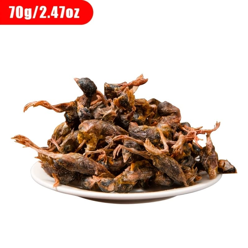 TEMU Dried Quail Dog Treats, & Air-dried For Firm Texture & Rich Flavor Ideal For Training, Daily Snacks, Interactive Feeding Or Travel Popular & Hot-selling