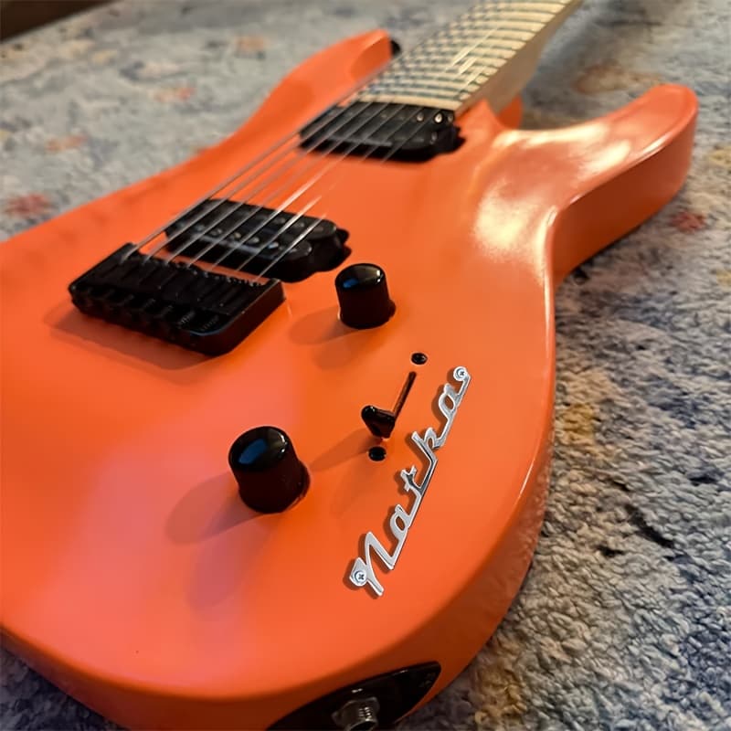 TEMU [customized] Stainless Steel Nameplate Logo With Name, Custom Logo Badge, Guitar Decoration Label, Perfect Gift