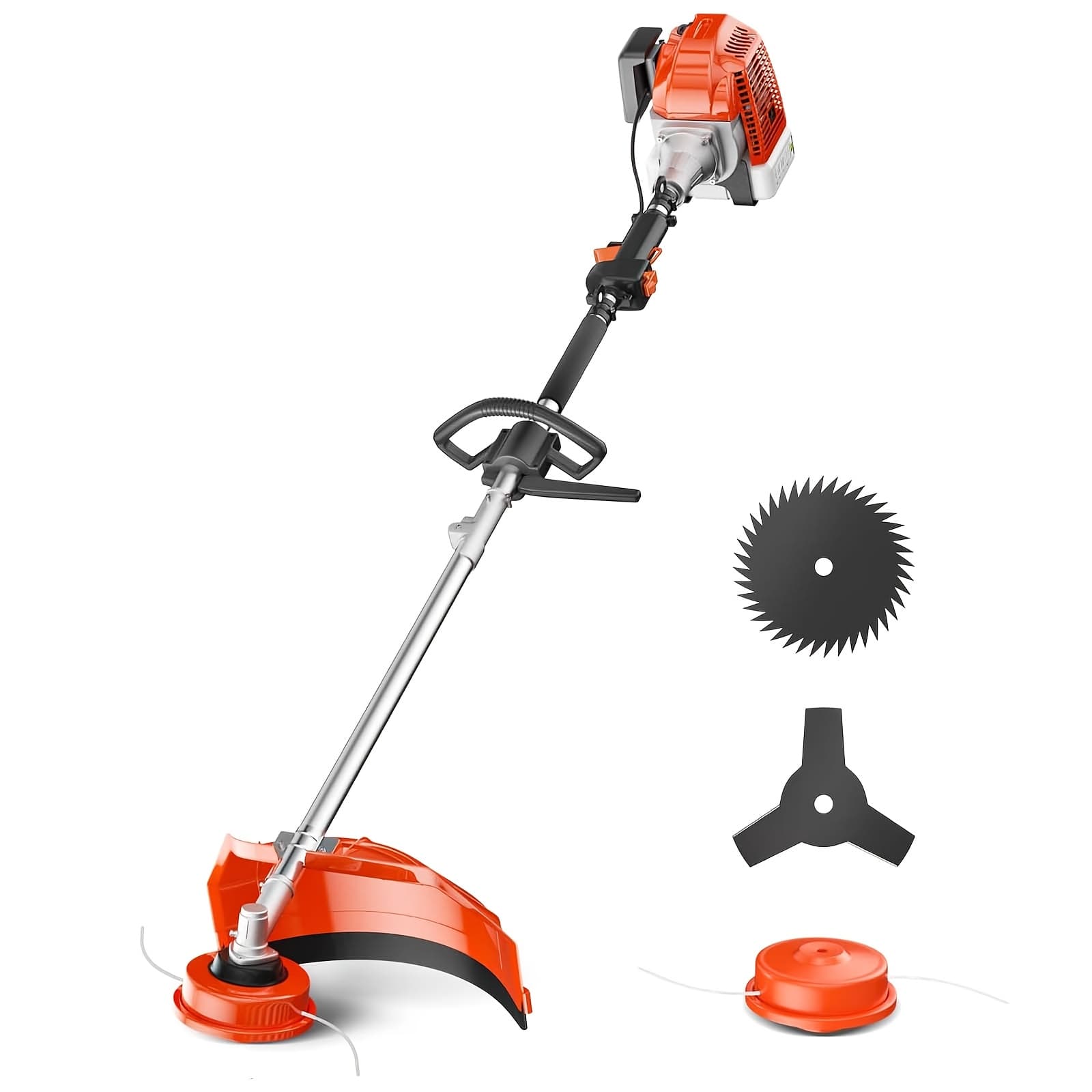 TEMU Heavy-duty 3-in-1 Trimmer/edger/mower - Gas-powered Weed With , Cordless Lawn & Garden Tool For Edging, Mowing, Weed Cutting - Ideal For Residential & Commercial Use, , Engine