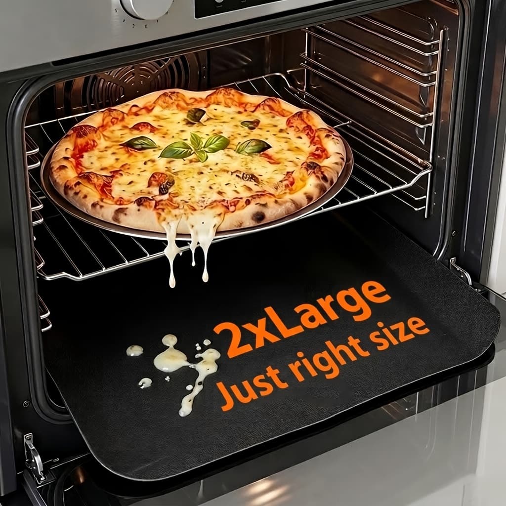 TEMU 2 Large-sized, Appropriately Sized Mats For Of . Thick, Mats That Reused, Suitable For Electric Ovens, Gas Ovens, , Grills, And Baking Mats