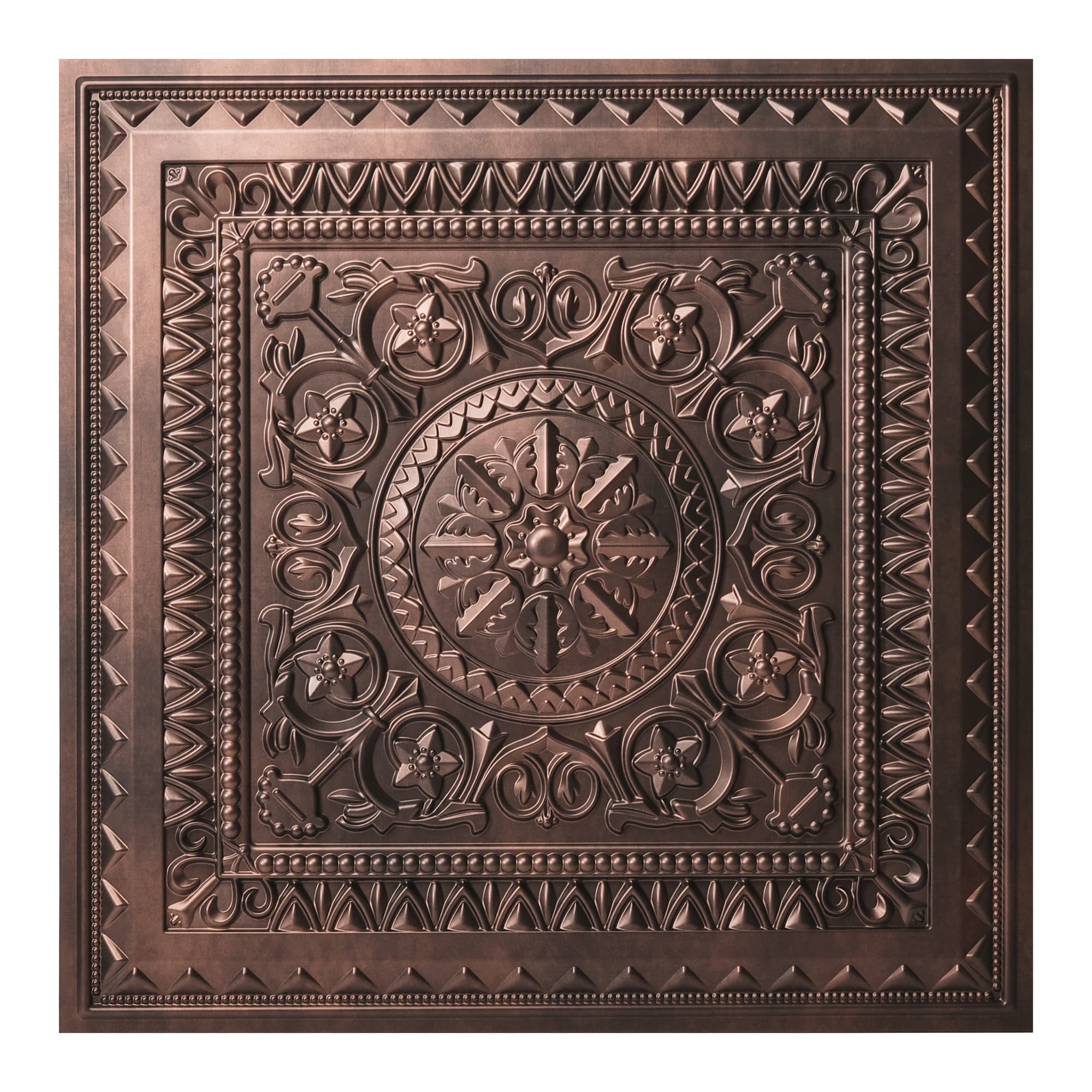 TEMU Vintage Tiles 24"x24", 12-pack Decorative Pvc Panels, Luxury , , Covers 48 Sq Ft