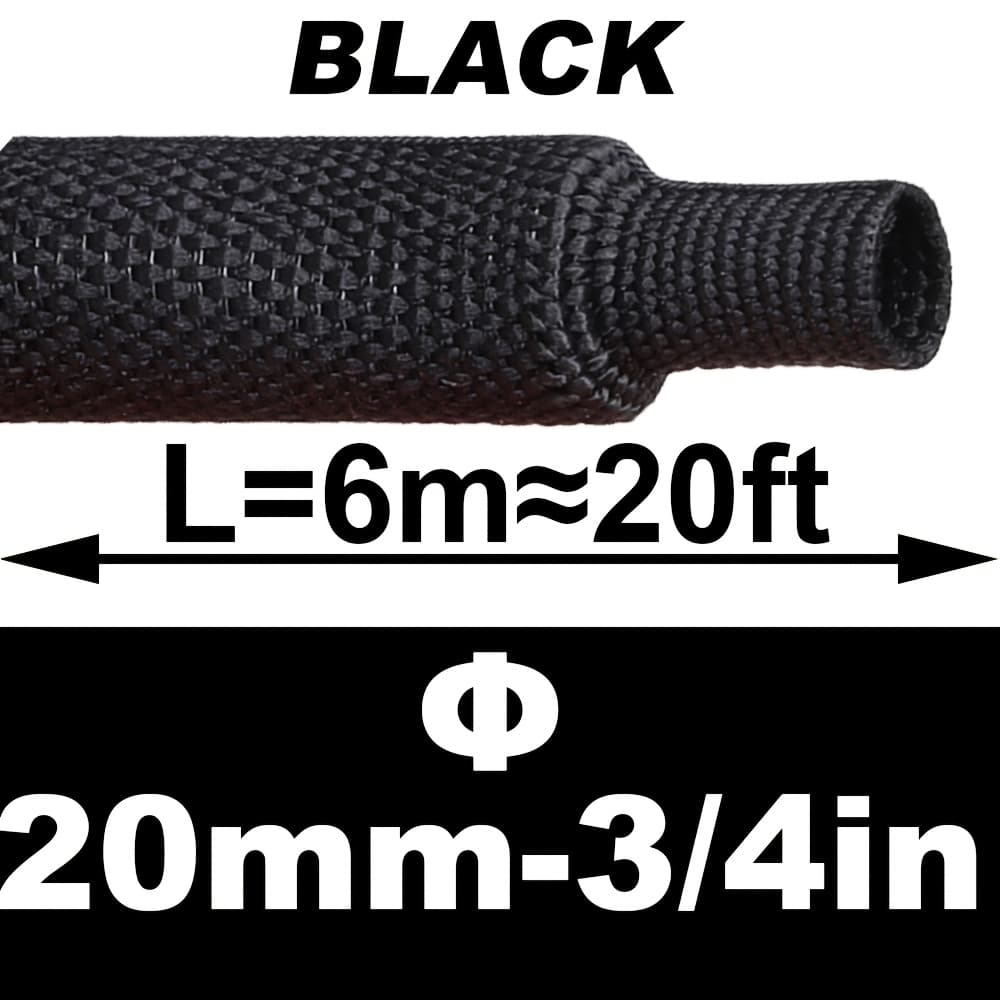 TEMU 2:1 Heat Shrinkable Braided Sleeving Industrial Tubing For Rubber Hoses, Plastic Pipes And Wire Harnesses