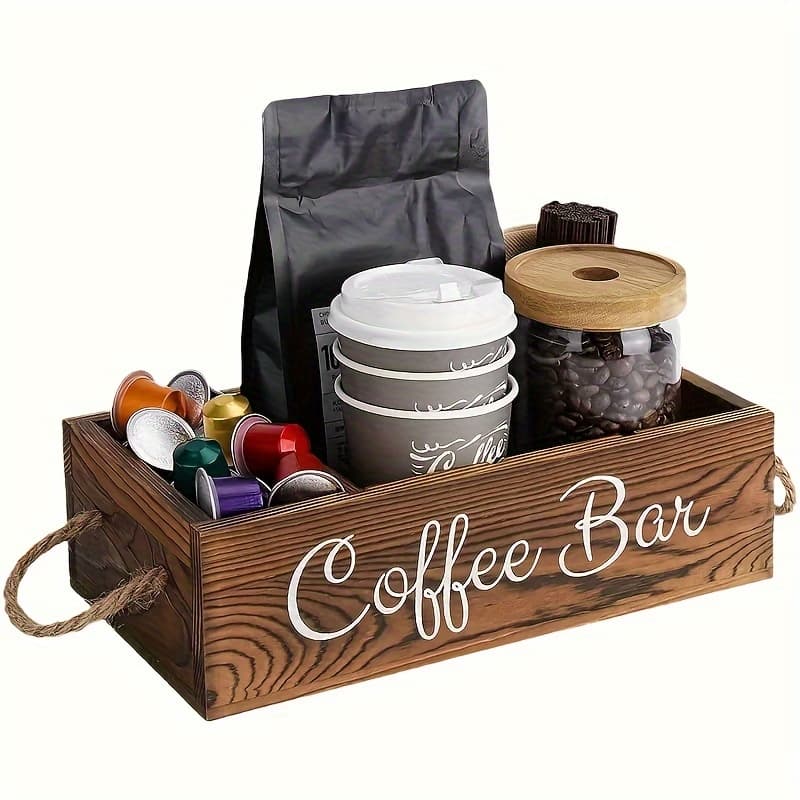 TEMU Living Room, Kitchen, Coffee Boutique Storage Box, Shelf Baskets