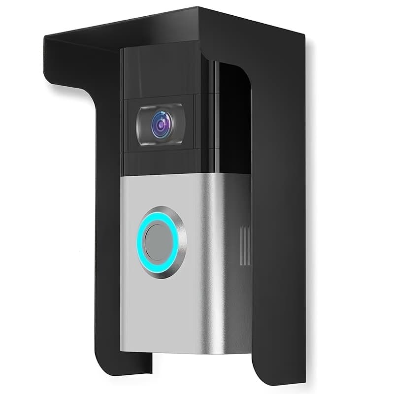TEMU Anti-theft Doorbell Bracket, Doorbell Cover, Metal Doorbell Cover Plate, Compatible Doorbell Additions