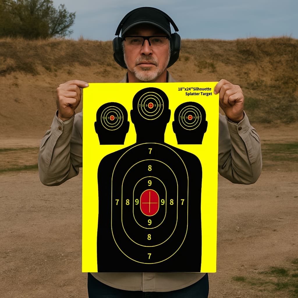 TEMU 10-pack 18×24in Neon Paper - Bright Practice Targets, Visibility