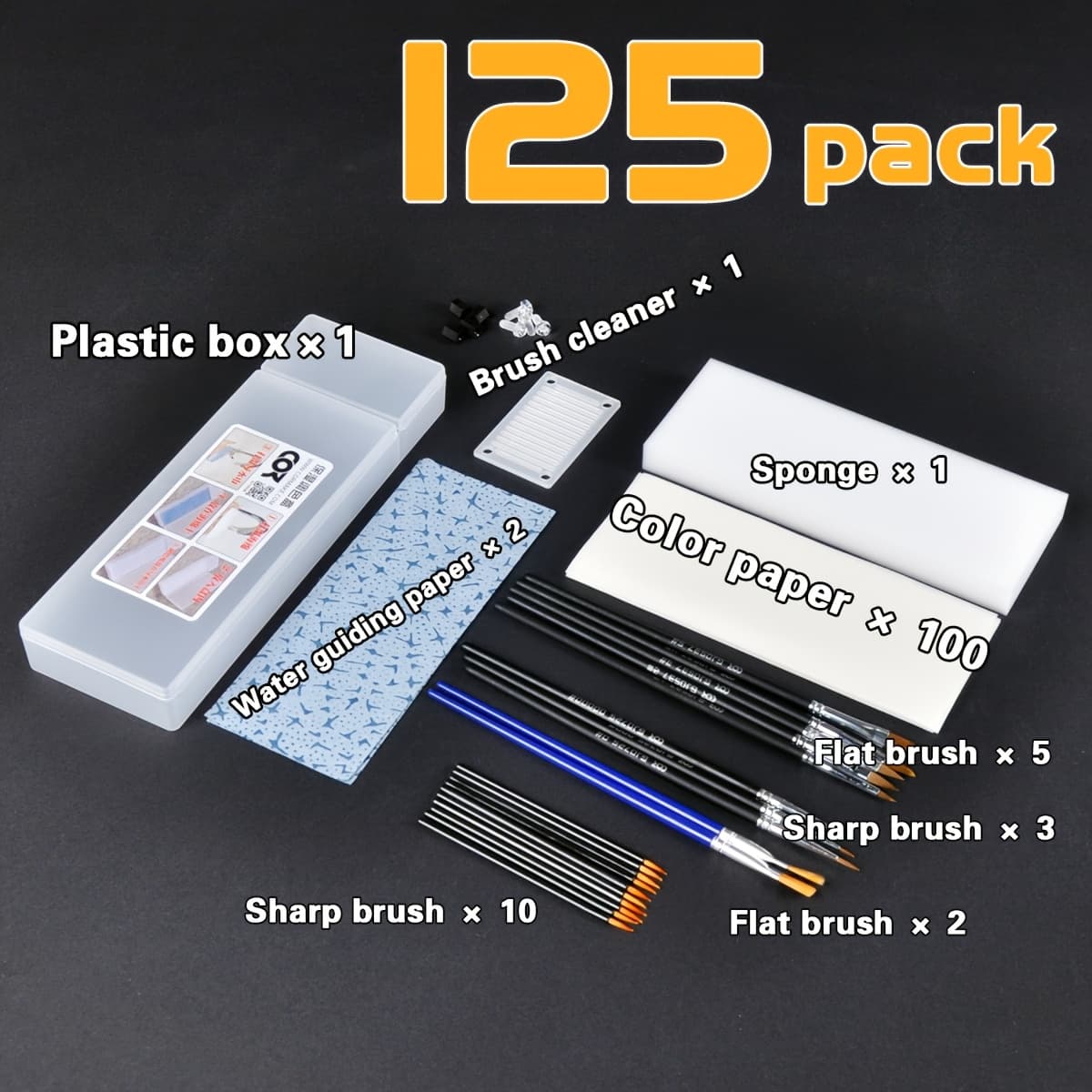 TEMU Wet Palette Painter Bundle Palette Keeps Paint Fresh Approved By Pro Painters - Painting Palette Tray With Lid, Seal, And 100 Sheets + 2 Moisturizing Paper +1 Foams For Miniature Painting Kit