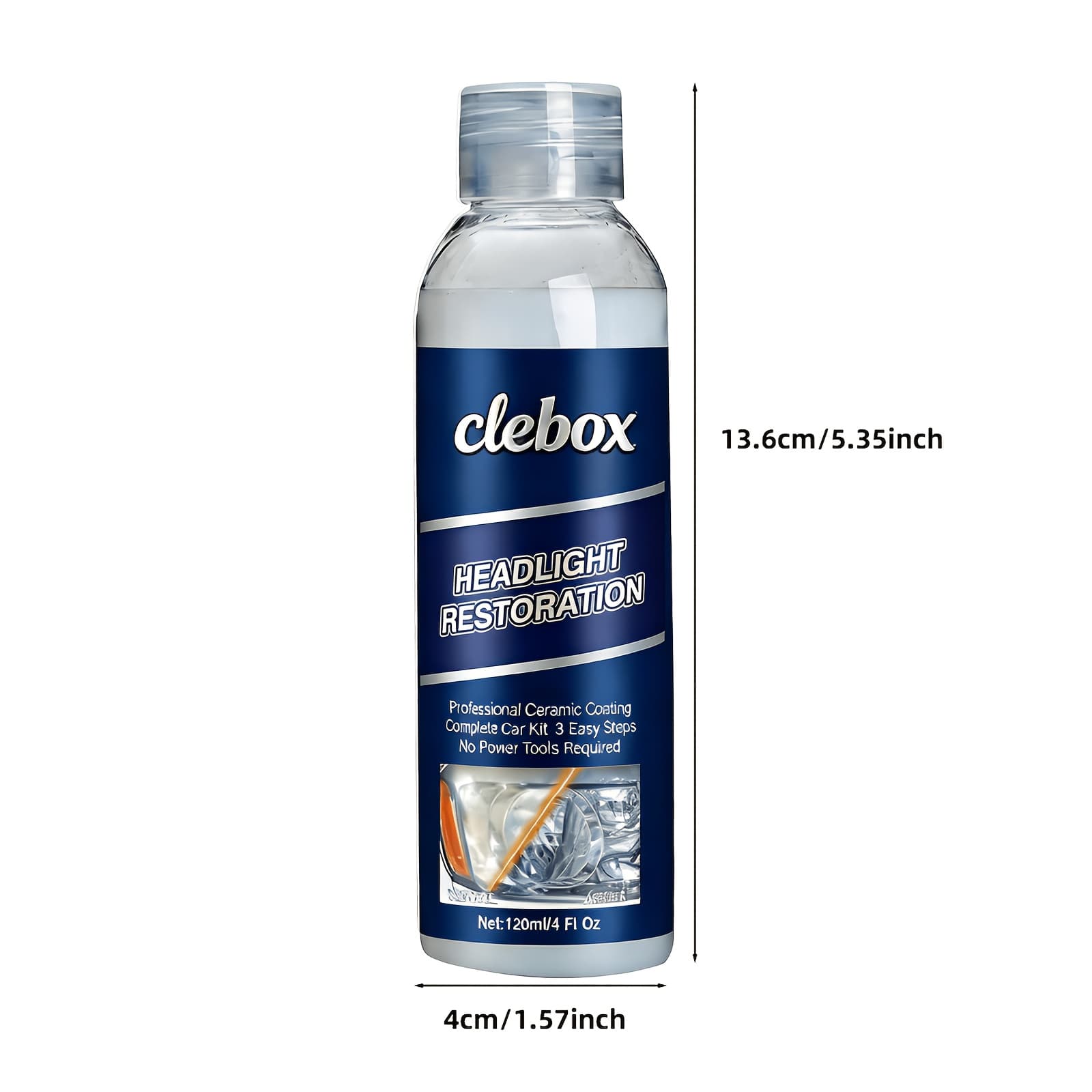 TEMU Automobile Headlight Restoration Polish - Eliminates Yellowing And Oxidation, To Headlights, Provides Long-lasting Protection, Easy Headlight Cleaner For Cars, Trucks, Suvs, And Motorcycles