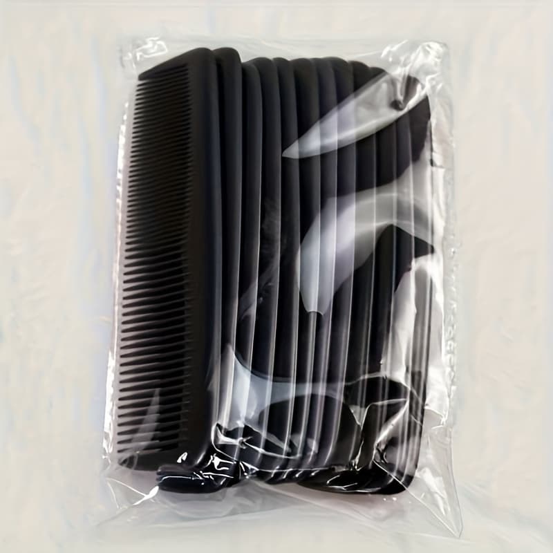 TEMU Set Of 12 Anti-static Hair Combs: Professional Detangling Pocket Combs For Effortless Styling – Perfect For Travel, Home, And Gifting ( To Eliminate Frizz!)