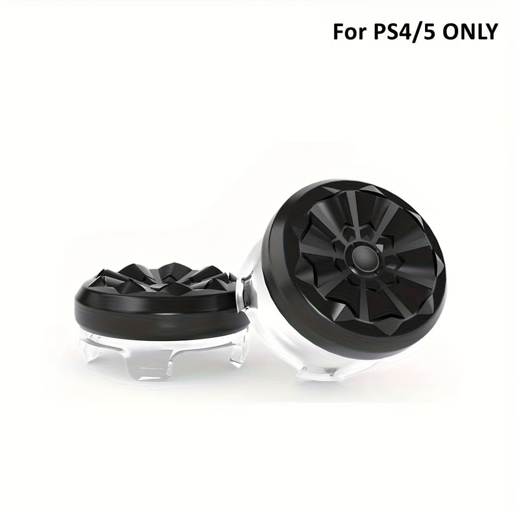 TEMU 2pcs Magicroc For Ps5/ps4 Thumbsticks ( Sticks) - Performance Joystick Extensions, Anti-slip & Wear-resistant, Controller Upgrade (1 High/1 Medium) Compatible With For Ps4 Controllers