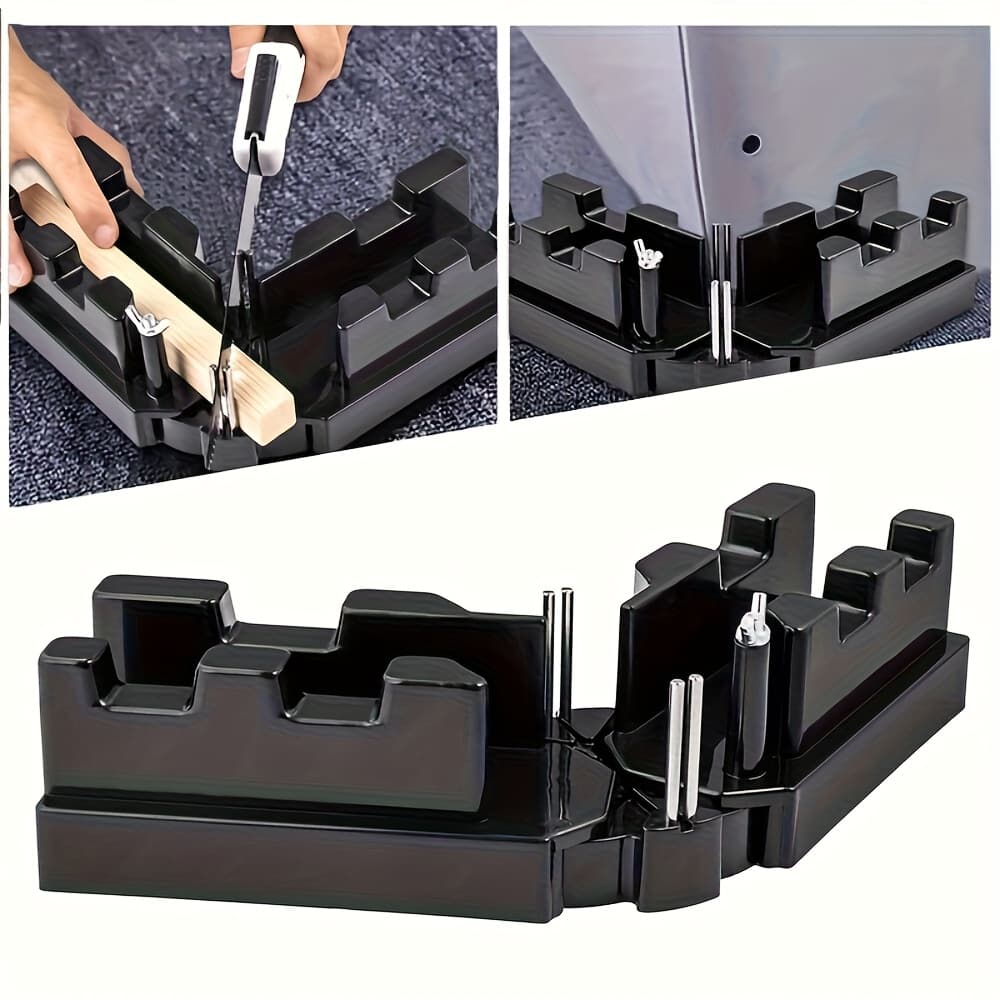 TEMU 2-in-1 Mitre Measuring Angle Cutting Tool Measuring Sawing Mitre Kit For Pipeline Installation Home Improvement Carpentry Work Woodworking Craft