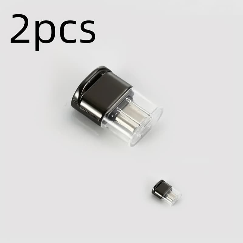 TEMU 1pc/2pcs/5pcs Alloy Type- Card Reader Is Suitable For Tablets, Laptops, High-.0 Transmission Tf Memory Card Readers, Plug And Play Use, Easy To Carry