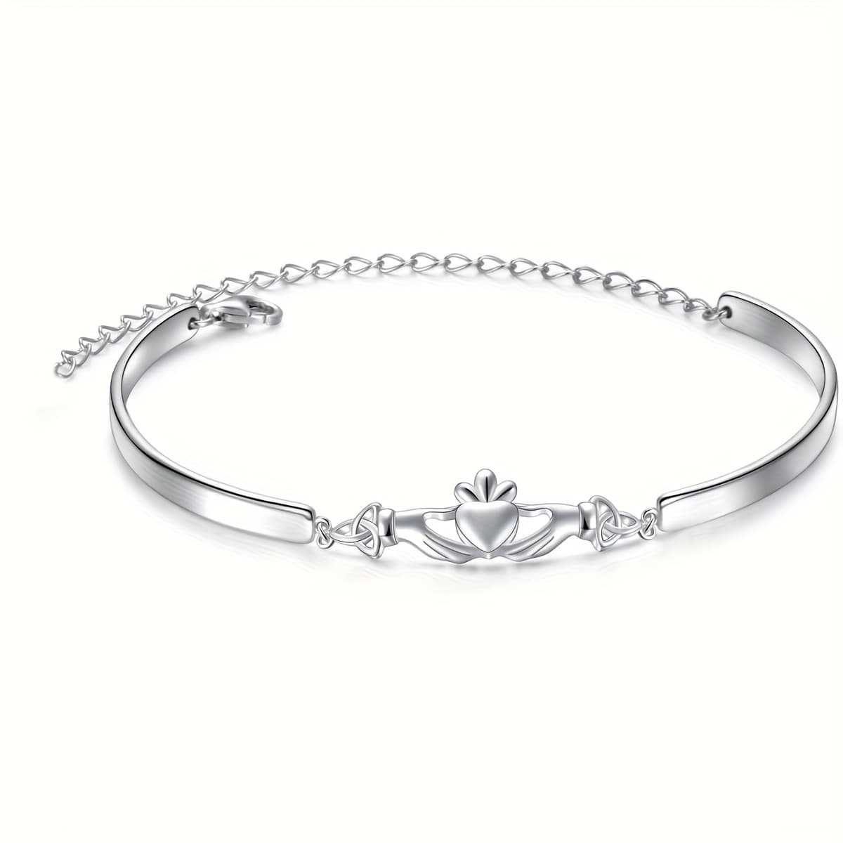 TEMU Adjustable Celtic Bracelet From Ireland, A Perfect Gift For Birthdays And Good Luck