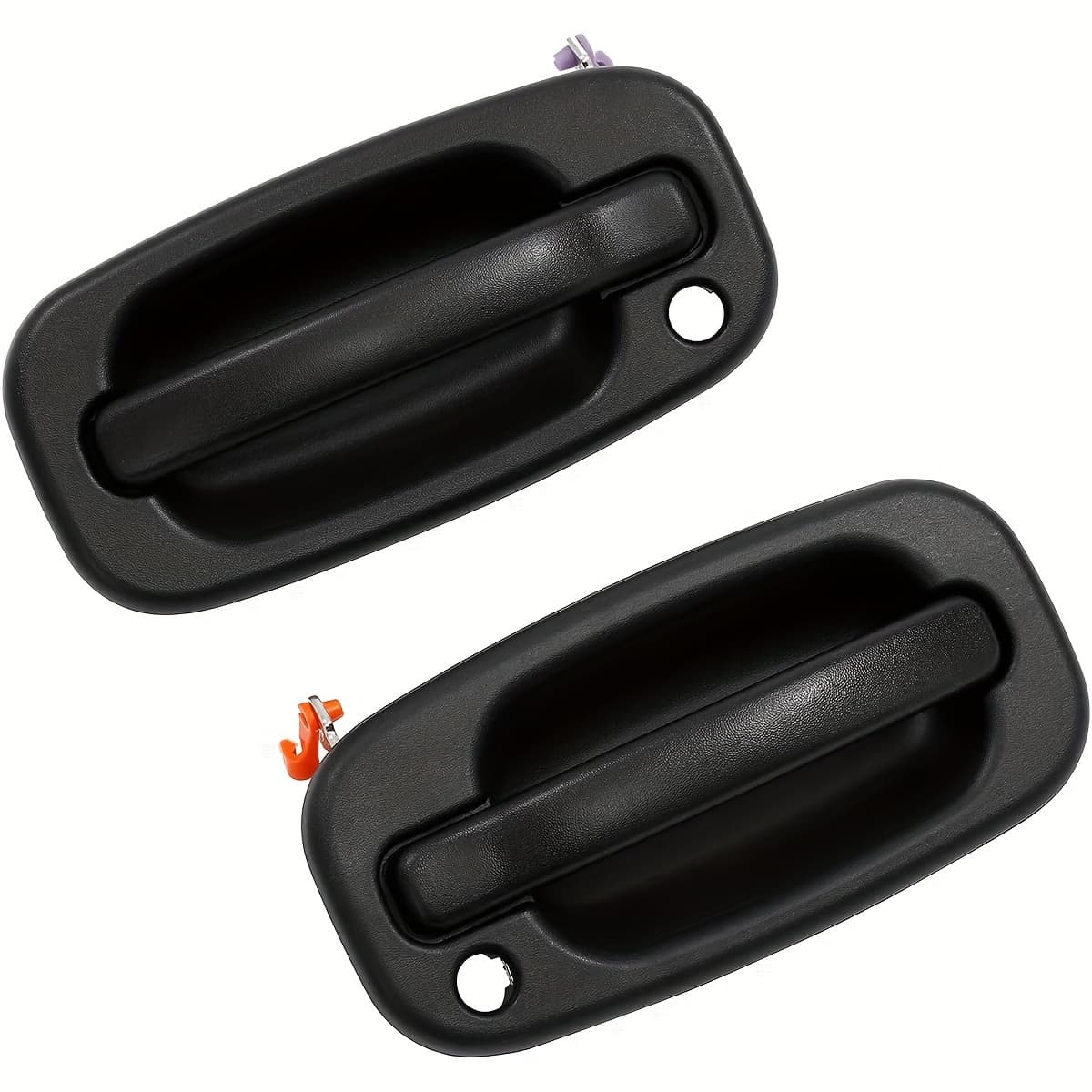 TEMU 15034985 Front Exterior Door Handle Set With Keyhole | Compatible With 1999-2006 Chevy Silverado, , , Avalanche, 1999-2006 For Sierra, , And 2002-2006 For