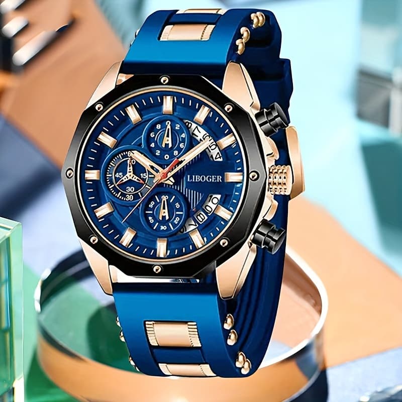 TEMU Christmas Decoration Halloween Source Manufacturer Multi-functional Fashionable Casual Trend Quartz Watch