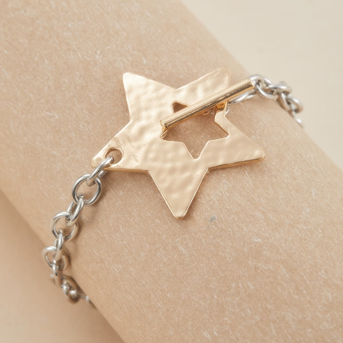 TEMU 1pc Retro Classic Lock Bracelet Bracelet Neutral Summer Jewelry