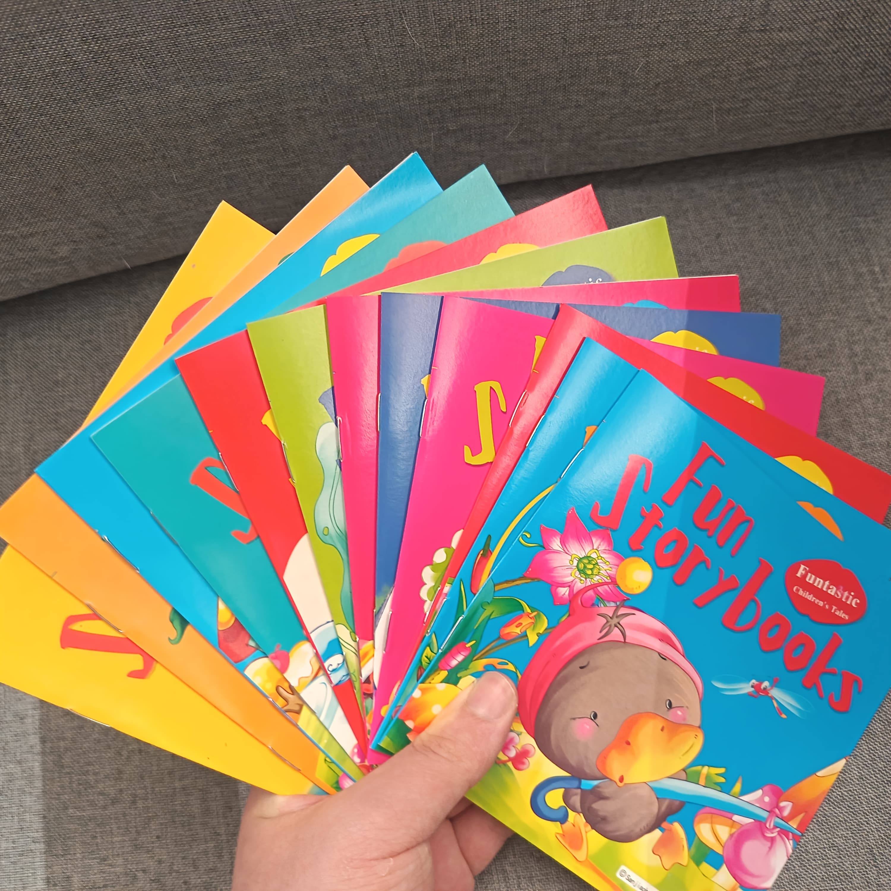 TEMU 12- Collection For Kids: 24 Suitable For Early Learning, Quick Read Series With Multicultural Stories - English Language Gift Box For Library, Book Set