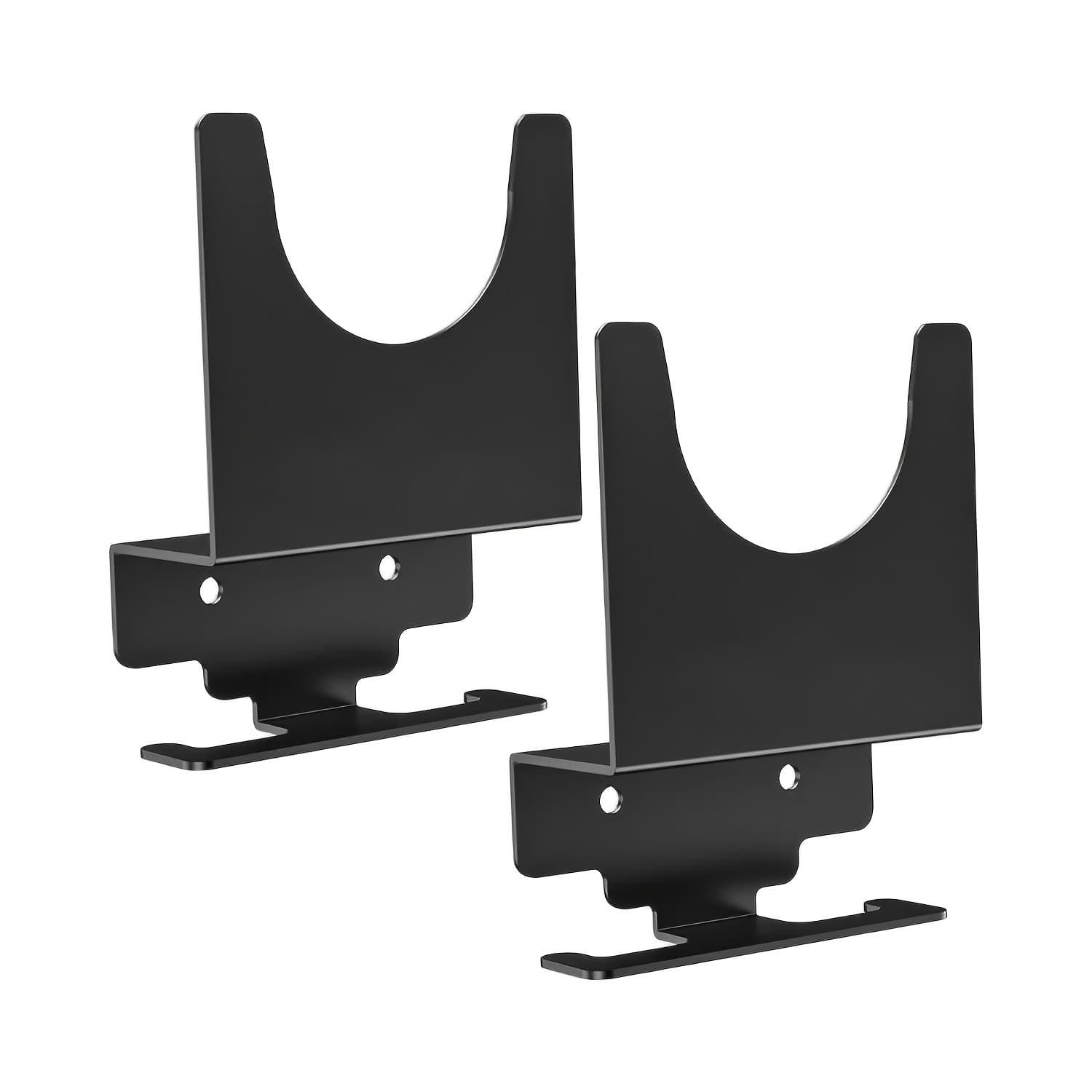 TEMU 2pcs Angle Grinder Holder, Wall Mount Bracket For 5 Inch Grinder, Polisher Storage Rack Stand With Cord Hook, Garage Tool Hanger For Angle Grinders Impact Wrench Cutters Waxing Machines