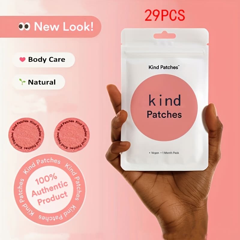 TEMU 359pcs Set | Mild | Natural Plant & Fruit Extract Pomegranate Patches, 29/59/119/179pcs Body Patches, Suitable For Fitness Enthusiasts, Lasts For 1 Month