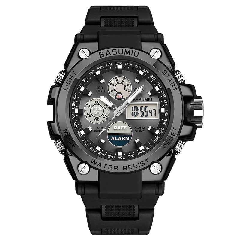 TEMU Men's Stylish Sports Electronic Watch With , An Gift Option