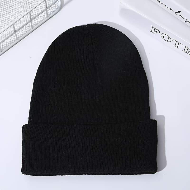 TEMU 5pcs Set/1pc Hat, Fashionable And Multifunctional, High Solid Color, 5-color Set, Can Create Different Styles Of Clothing , Unisex Christmas And Winter Ski Hat, Warm And Windproof, Ideal Gift