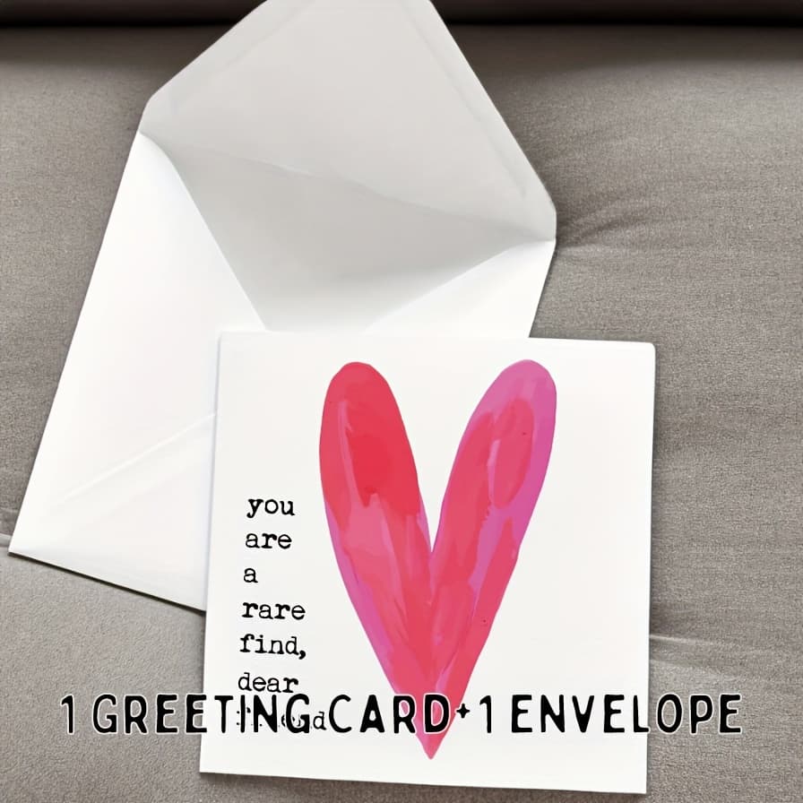 TEMU 1/ 5 Sets, You Are A , - Watercolor Heart Valentine's Day Greeting Cards For , Includes Envelopes, Friendship Celebration | Romantic Design | Watercolor Artwork, Valentine's Day Cards