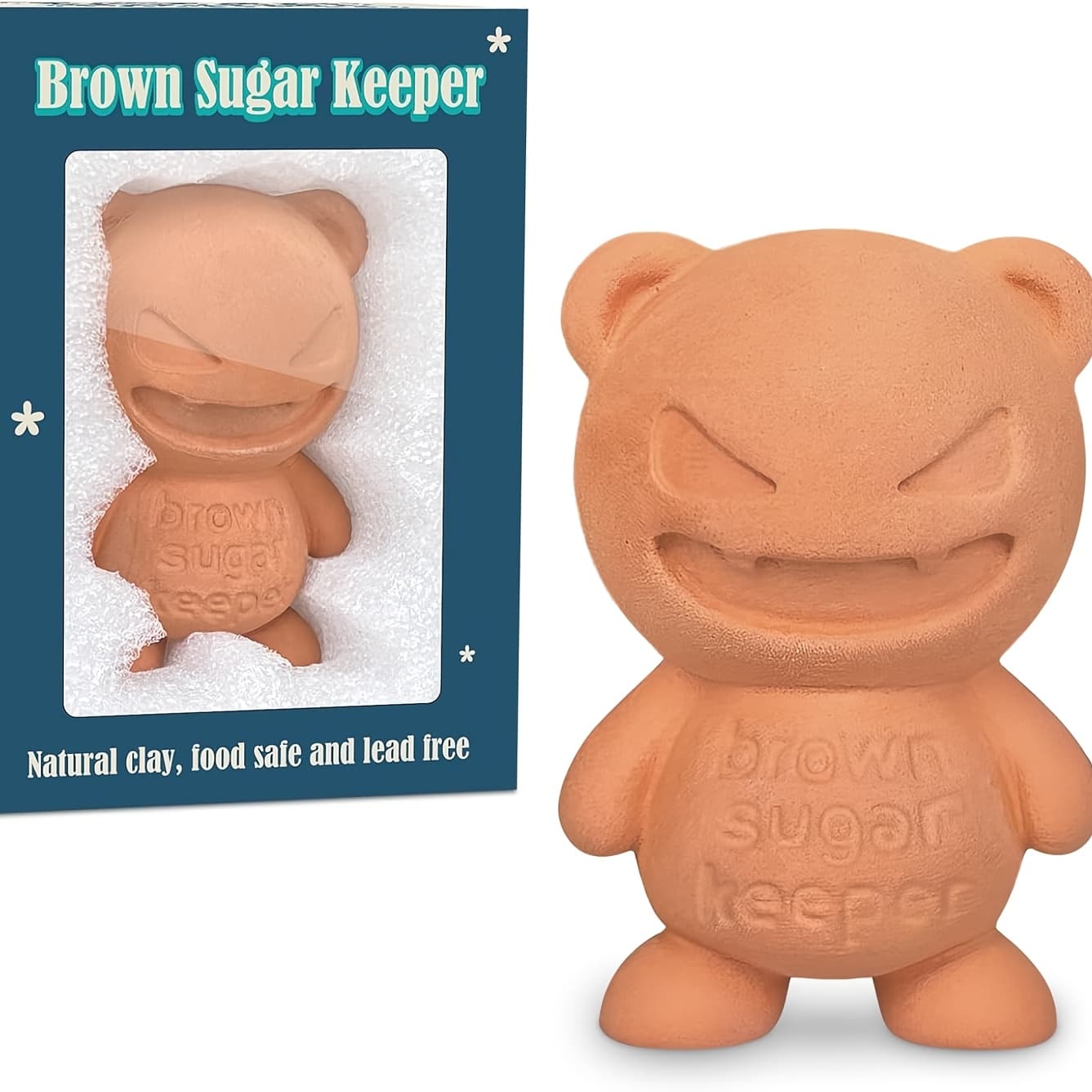 TEMU Terracotta Softener, Unique Moisturizing Stand, For Such As, Marshmallows – Storage And Preservation, Reusable,