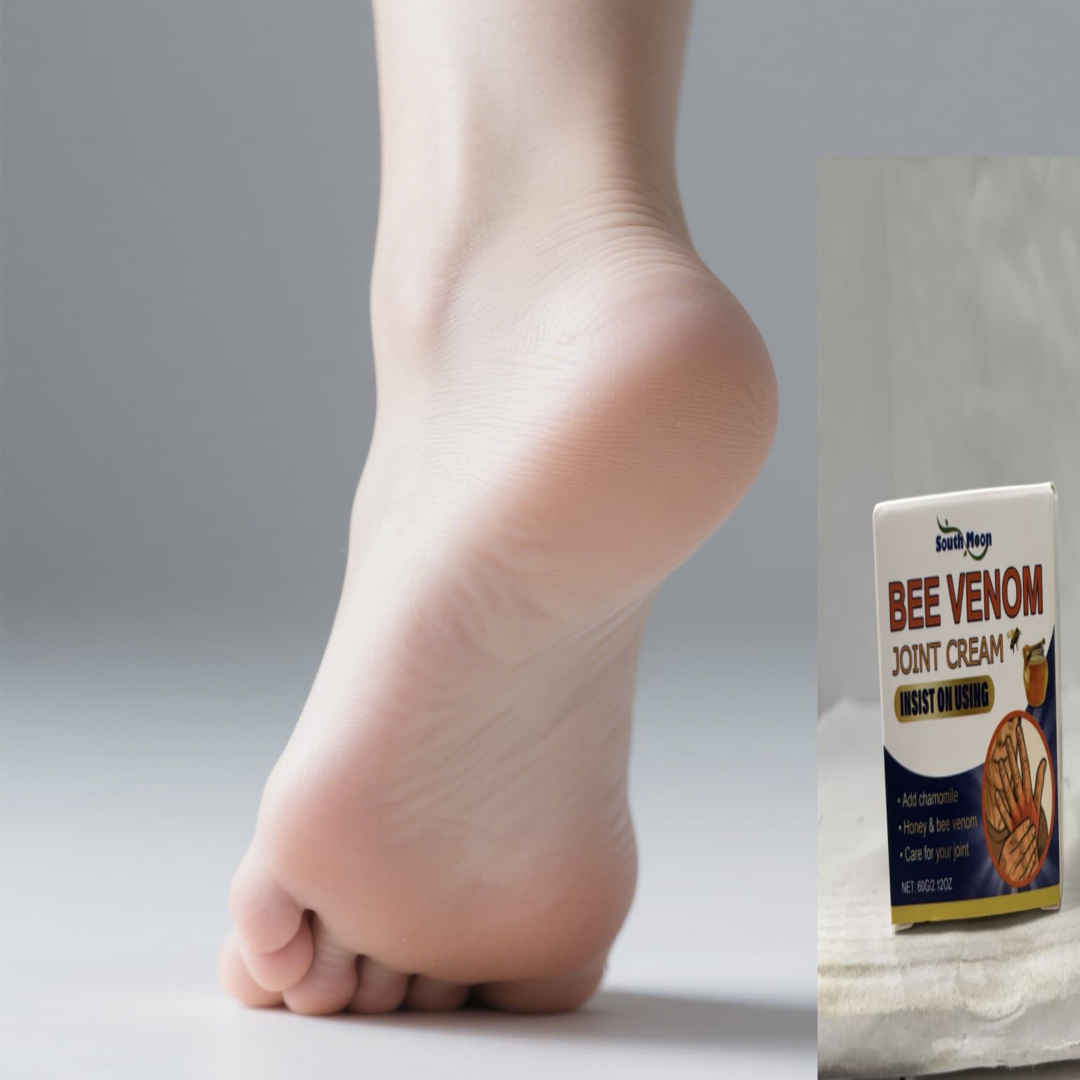 TEMU (local Warehouse Fast Delivery)2.12oz Bee Venom Cream With Honey, Turmeric And Vitamin C- Moisturizing And Hydrating,, , , For , Legs, Ankles, Hands Ankles, Knees, Massage Cream, Unisex