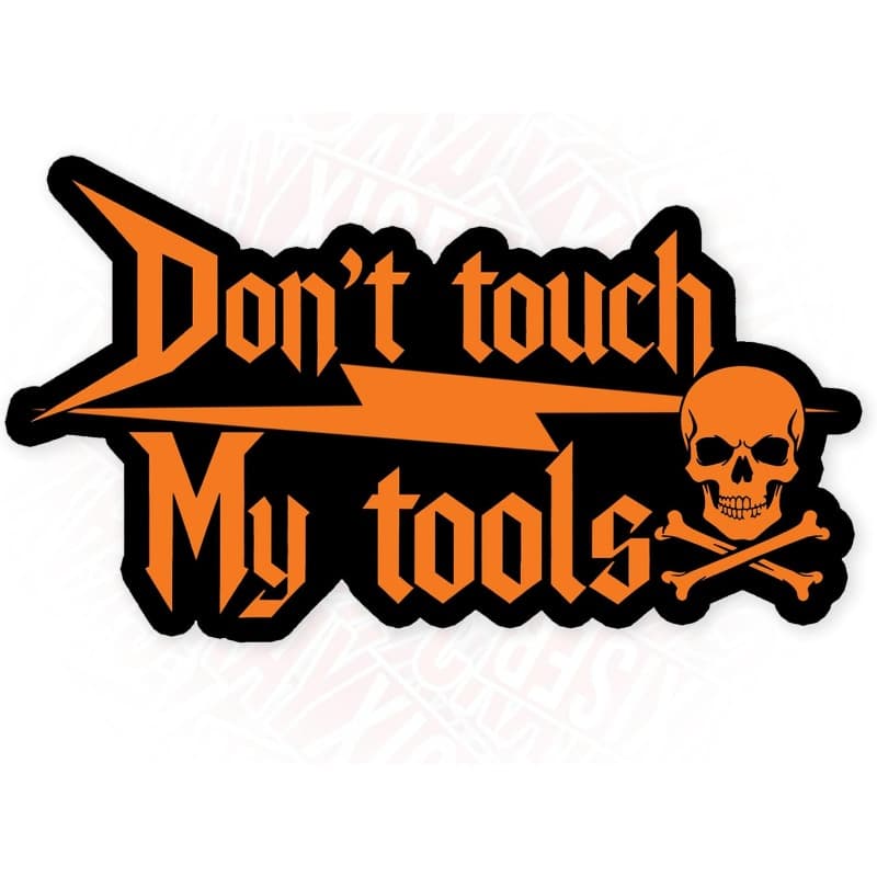 TEMU Don' Stickers Fun Warnings Blue Collar Garage Vinyl Stickers Water Bottles Laptop Hard Hat Stickers Stickers Decorative Gifts