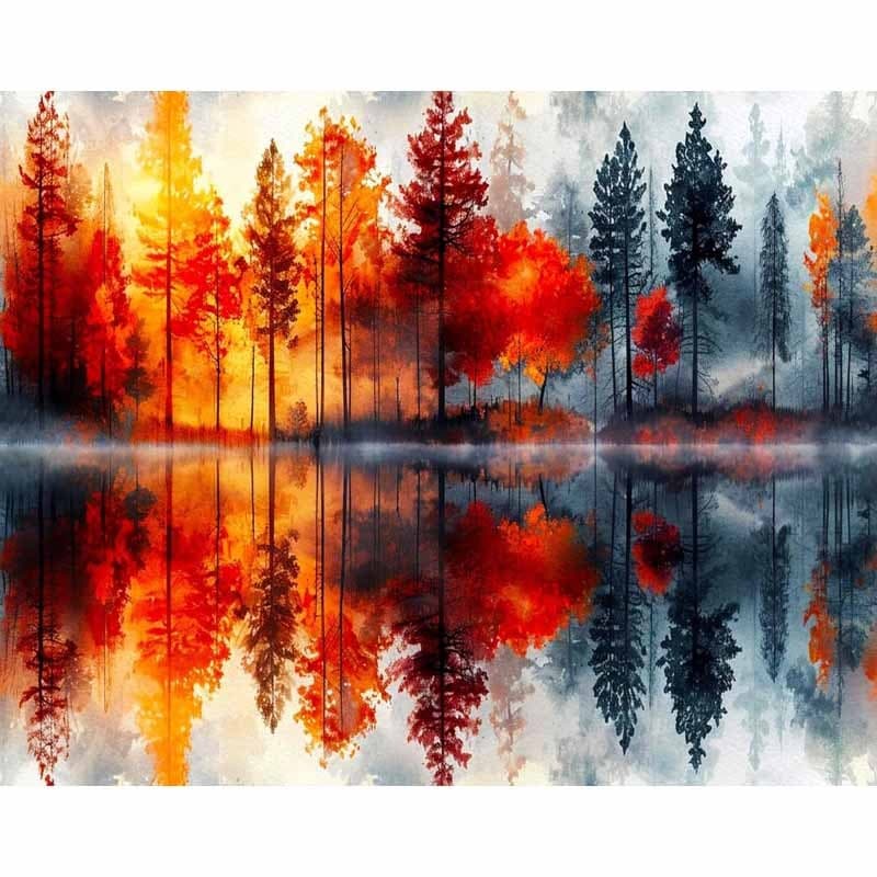 TEMU Professional Art Use Painting By Numbers For Adults Frameless - " " On Canvas For Home Decor, Relaxing Creative Gifts For Beginners, Women, Men 16x20inch
