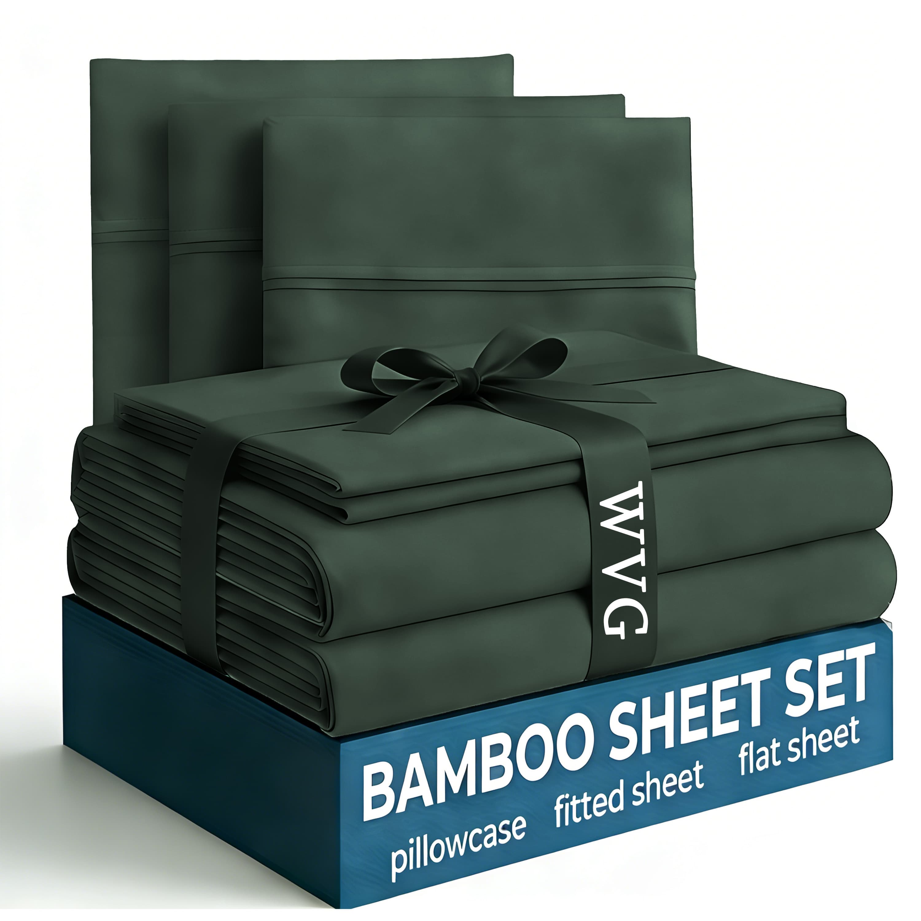 TEMU 3/4pcs Bamboo Viscose Luxury Sheet Set - 17'' Deep Pocket, Gifts For Wife, , Cooling Smooth, Temperature , , Perfect For Kids, Bedrooms, Guest Rooms, Hotel, Wedding Decorations