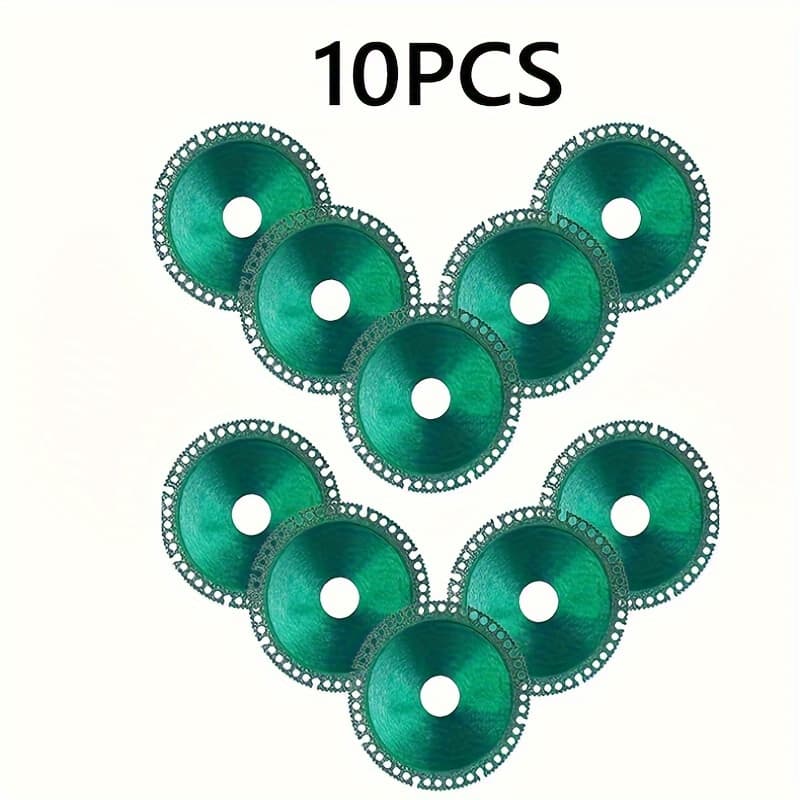 TEMU 10/20pcs 4-inch Disc 2.0, Inner Hole 20mm/0.79 Inches, Upgraded To Type 100, Suitable For Ceramic Tiles, Glass, Metal, Wood