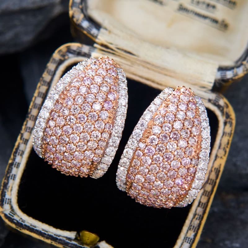 TEMU 1pair Fashion Exquisite Inlay Shiny Synthetic Zirconia Hoop Earrings For Women Daily Casual Party Wear Wedding Banquet Holiday High Quality Luxury Earrings