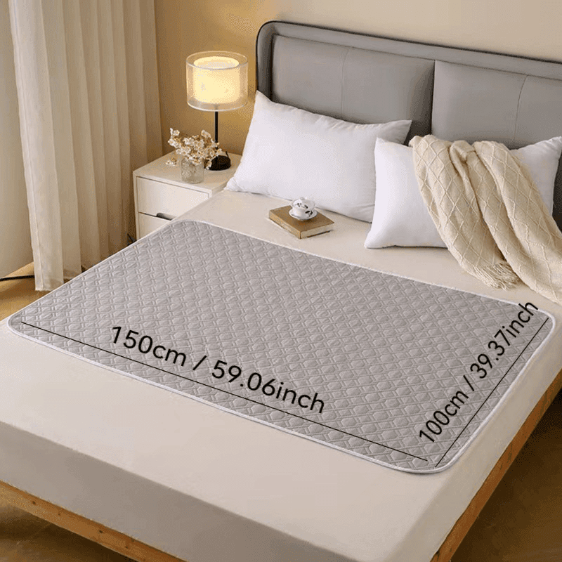 TEMU Washable Waterproof Mattress Protector - Reusable Leak-proof Bed Cover For Women's Period Care, Comfortable For Night Use, Period Product, Perfect Period Gift