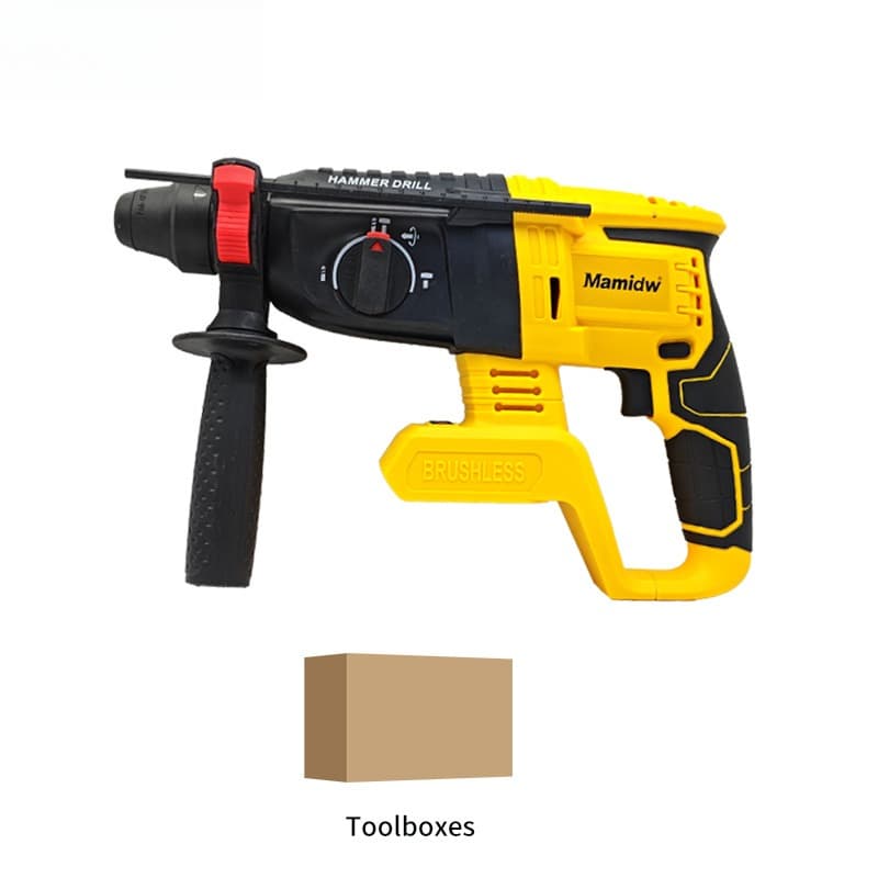 TEMU Sds-plus Cordless Rotary Hammer Drill For 20v Battery(no Battery) Brushless Motor, Safety Clutch, 4 Functions For Concrete/masonry/wood/metal